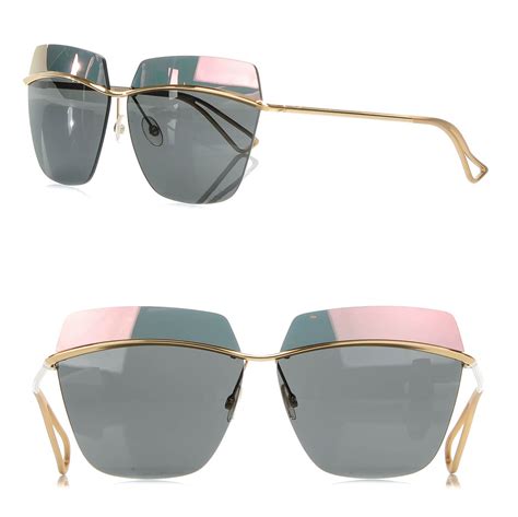 dior rose gold sunglasses dupe